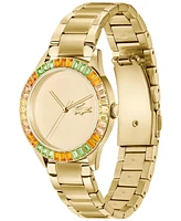 Lacoste Women's Ladycroc Gold-Tone Stainless Steel Bracelet Watch 36.5mm