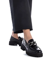 Xti Women's Patent Leather Moccasins By