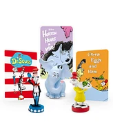 Tonies Dr. Seuss Cat In A Hat, Green Eggs and Ham, Horton Hears a Who Audio Play Figurines