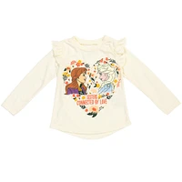 Frozen Girls Disney T-Shirt and Leggings Outfit Set