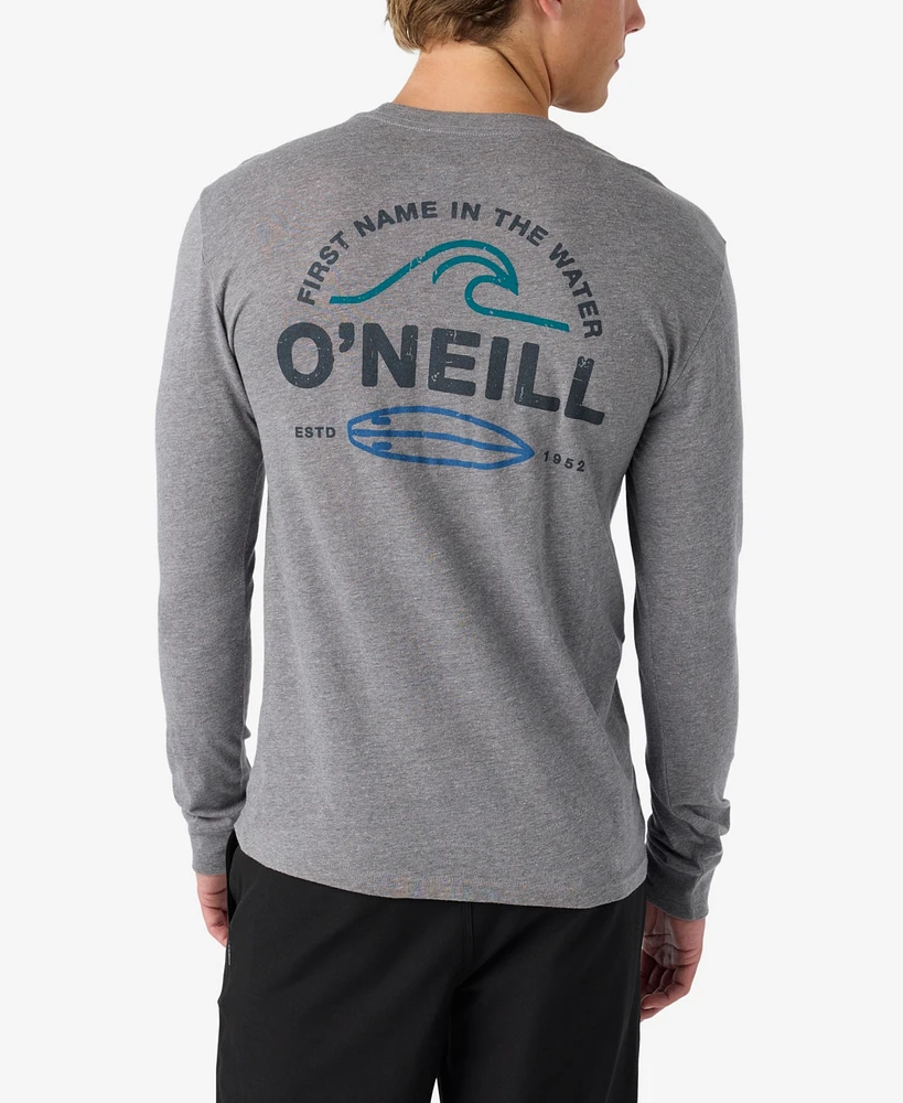 O'Neill Men's Rip Tide Long Sleeve Graphic Tees