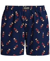 Polo Ralph Lauren Men's Bear Print Woven Boxers