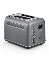 Buydeem Colorful Metal 2-Slice Automatic Toaster