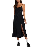 Rvca Juniors' Invisible Man Side-Slit Midi Dress