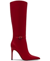 Steve Madden Women's Voca Wide-Calf Stiletto Tall Dress Boots