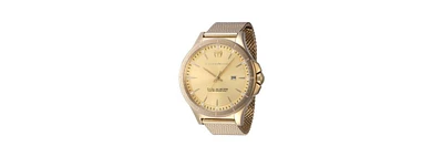 TechnoMarine Men's Tm- MoonSun Quartz 3 Hand Gold