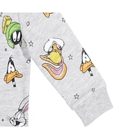 Space Jam Toddler Girls Looney Tunes Sylvester Bugs Bunny Daffy Duck French Terry Sweatshirt to