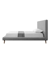Loft Lyfe Alaric Linen Platform Bed Full