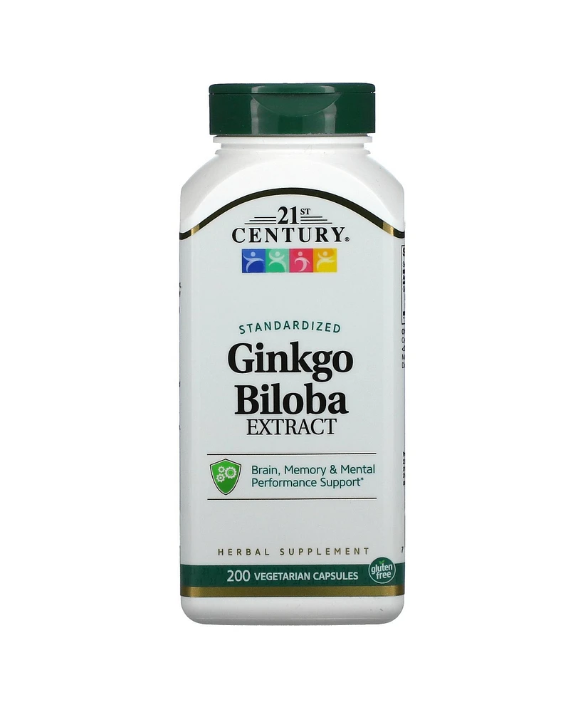 21st Century Ginkgo Biloba Extract Standardized