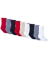 Jordan Big Kids Holiday Crew Socks Gift Box Sock, 9-Pack