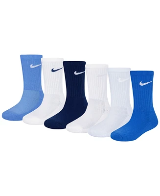 Nike Little Kids Holiday Crew Socks, 6-Pack