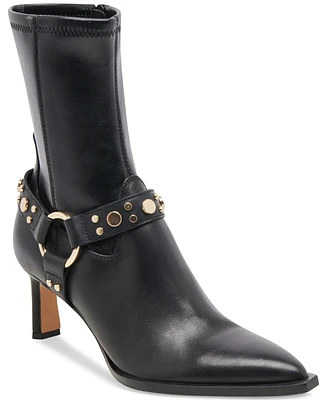 Dolce Vita Women's Arya Stud Pointed-Toe Dress Booties