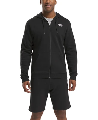 Reebok Men's Zip Front Long Sleeve Hoodie