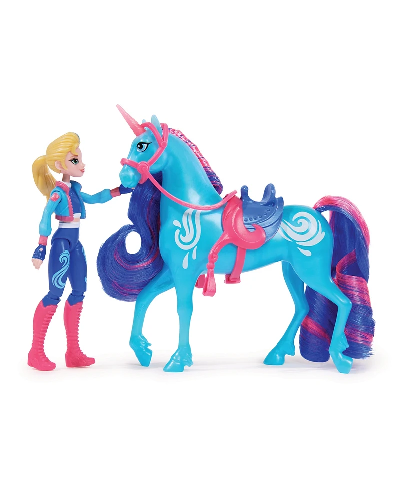 Unicorn Academy Isabel River Set with 2 Riding Accessories Toys