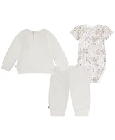 Huggies Baby Girls Crew, Bodysuit and Pants Set