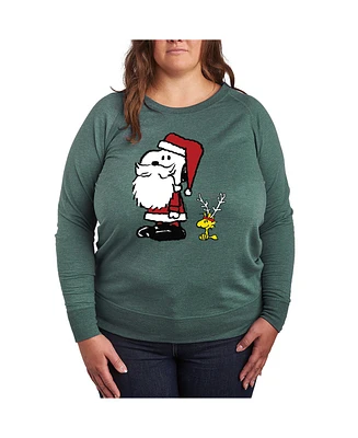 Hybrid Apparel Plus Peanuts Christmas Graphic Pullover T-shirt