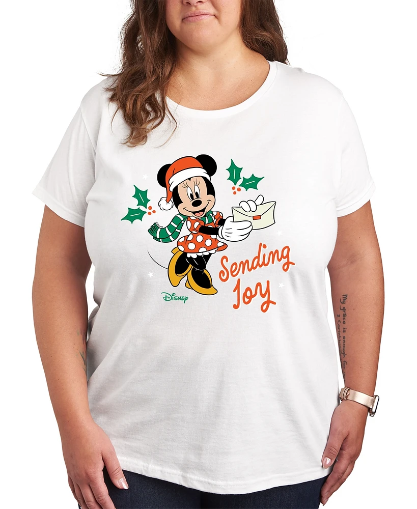 Hybrid Apparel Plus Disney Mickey Joy Graphic T-shirt