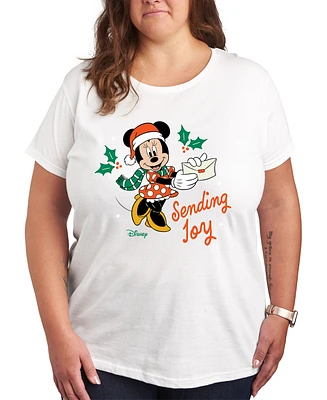 Hybrid Apparel Plus Size Disney Mickey Joy Graphic T-shirt