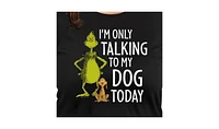 Hybrid Apparel Plus Grinch Dog Graphic T-shirt