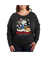 Hybrid Apparel Plus Disney Christmas Graphic Pullover T-shirt