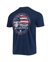 Image One Men's Navy Midshipmen Campus Americana T-Shirt