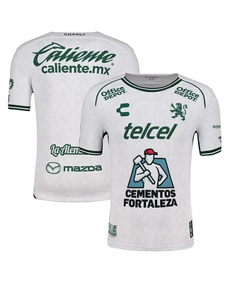 Charly Men's White/Green Club Leon 2024/25 Away Authentic Jersey