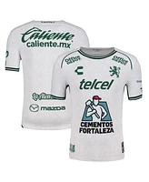 Charly Men's White/Green Club Leon 2024/25 Away Authentic Jersey