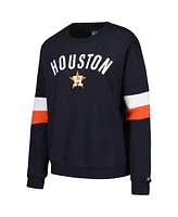 New Era Women's Navy Houston Astros Game Day Crew Pullover Sweatshirt