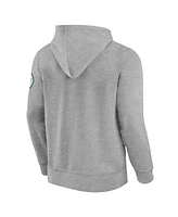 Fanatics Men's Heather Gray Philadelphia Eagles Label Maker Pullover Hoodie