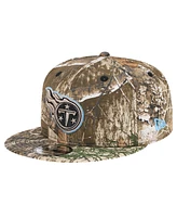 New Era Men's Realtree Camo Tennessee Titans Active 9FIFTY Snapback Hat