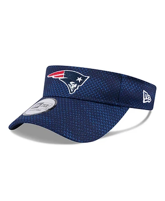 New Era Men's Navy New England Patriots 2024 Sideline Visor