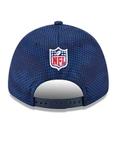 New Era Men's Navy Tennessee Titans 2024 Sideline 9FORTY Stretch-Snap Hat