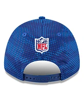 New Era Men's Royal New York Giants 2024 Sideline 9FORTY Stretch-Snap Hat