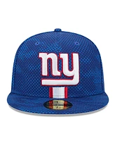 New Era Men's Royal York Giants 2024 Sideline 59FIFTY Fitted Hat