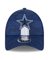 New Era Men's Navy Dallas Cowboys 2024 Sideline 9FORTY Stretch-Snap Hat