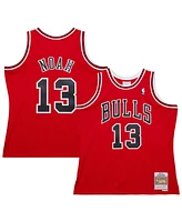 Mitchell & Ness Men's Joakim Noah Red Chicago Bulls 2013/14 Hardwood Classics Swingman Jersey