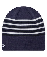 New Era Men's Navy Tottenham Hotspur Stripe Skull Knit Hat