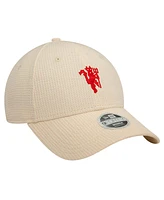 New Era Women's Cream Manchester United Jersey Stitch 9FORTY Adjustable Hat