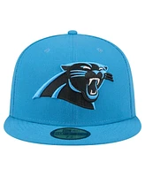 New Era Men's Blue Carolina Panthers Omaha 59FIFTY Fitted Hat