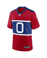 Nike Big Boys and Girls Brian Burns Century Red New York Giants Alternate Player Game Jersey