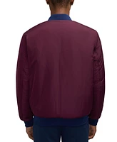 Scotch & Soda Men's Reversible Bomber Jacket