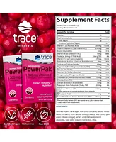 Trace Minerals Power Pak Electrolyte Powder Packets | 1200 mg Vitamin C, Zinc, Magnesium | Boost Immunity