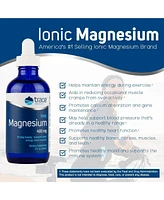 Trace Minerals Liquid Ionic Magnesium 400 mg | Helps Maintain Essential Body Functions | 4 fl oz (32 Servings)