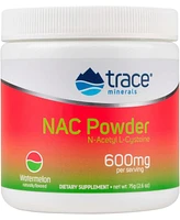 Trace Minerals Nac Powder with N-Acetyl L-Cysteine Amino Acids | 600 mg to Support Immune System and Normally Functioning Liver and Kidneys | Natural