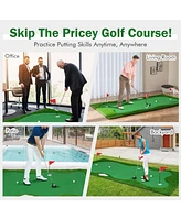 Vebreda Golf Putting Green with Realistic Artificial Grass Turf-l