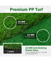 Vebreda Golf Putting Green with Realistic Artificial Grass Turf-l