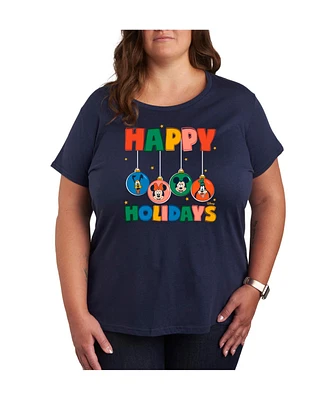 Hybrid Apparel Plus Disney Holidays Graphic T-shirt