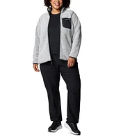 Columbia Plus Size West Bend Full Zip Ii Fleece Jacket