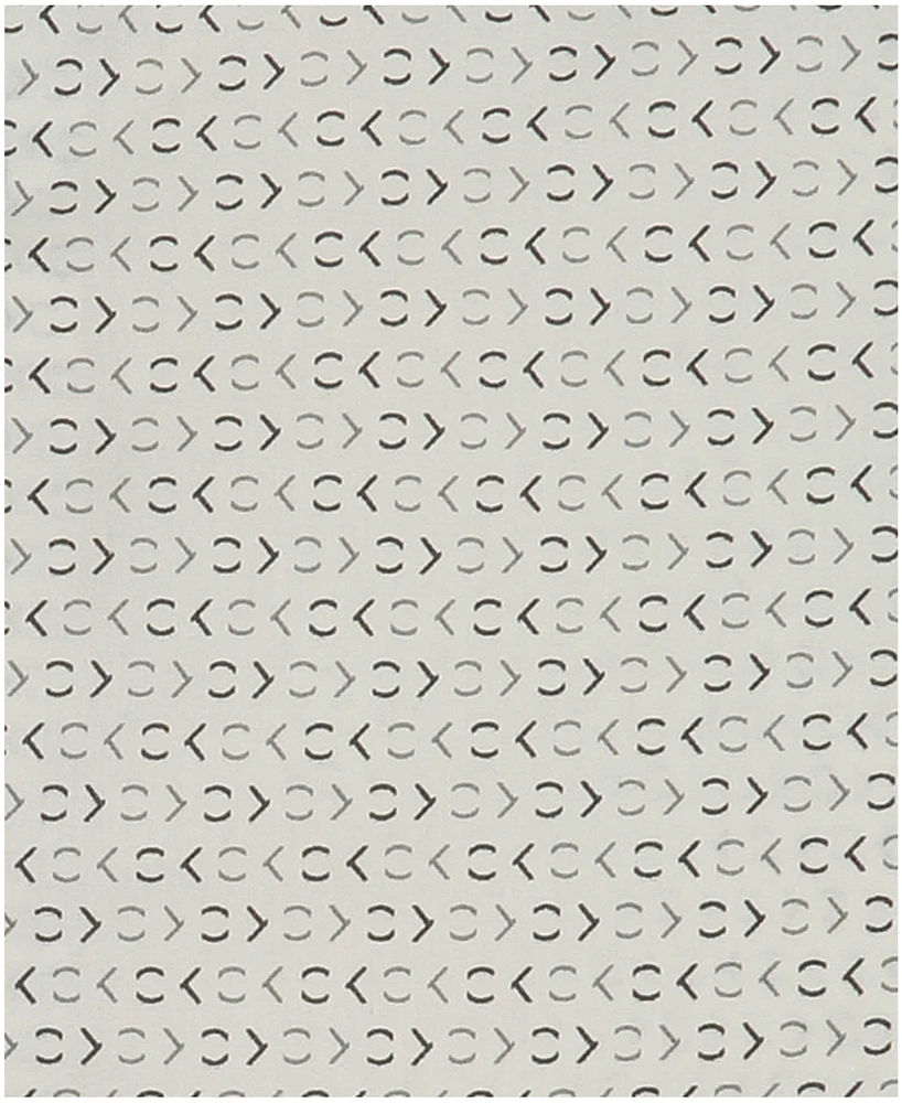 Calvin Klein Big Boys Long Sleeve Stretch Ck Glyph Print Shirt