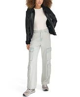 Levi's Women's Faux Leather Aviator Jacket